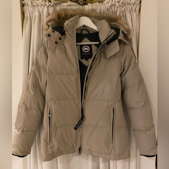 ❄️ NWT CANADA GOOSE Authentic Chelsea Heritage Parka Fur Trim Size S - Picture 6 of 14